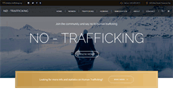 Desktop Screenshot of no-trafficking.org